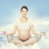 Meditation de yoga de femme enceinte la sante de grossesse detend l exercice 50524675